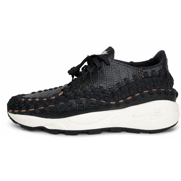 Nike Air Footscape Woven PRM Black Croc Men’s Size 12.5 FQ8129-010 NWOB Rare main image 6